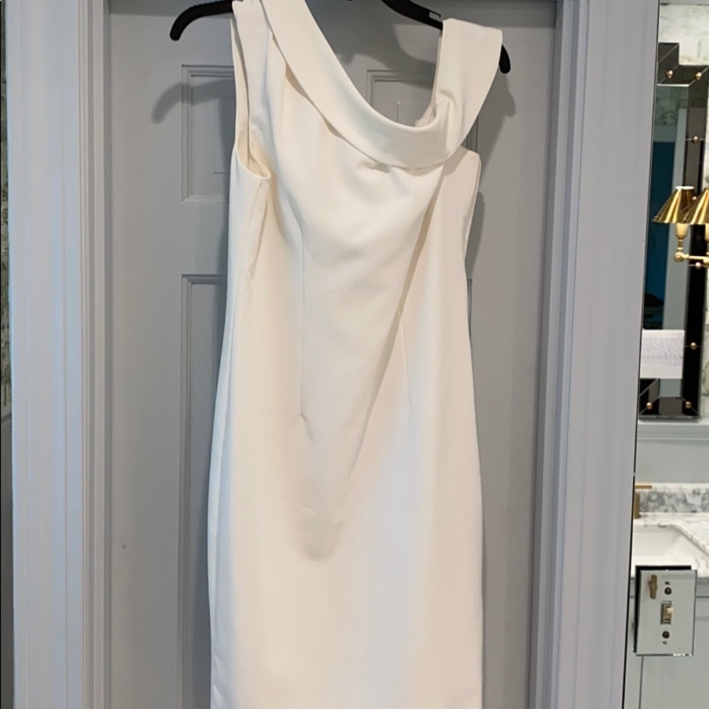 Milly White off the shoulder Dress